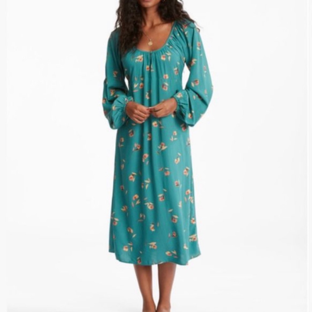 NWT Billabong Sweet to Me midi dress - M & L